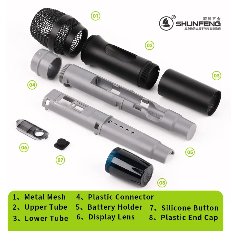 Illustration for SF-980 Microphone Body Kit