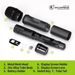 Illustration For Microphone Body Kit SF-311 312