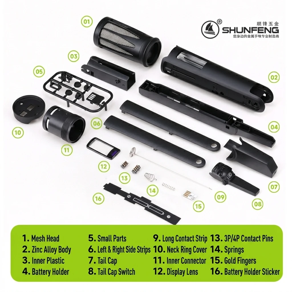 Microphone Housing 9000 black 314