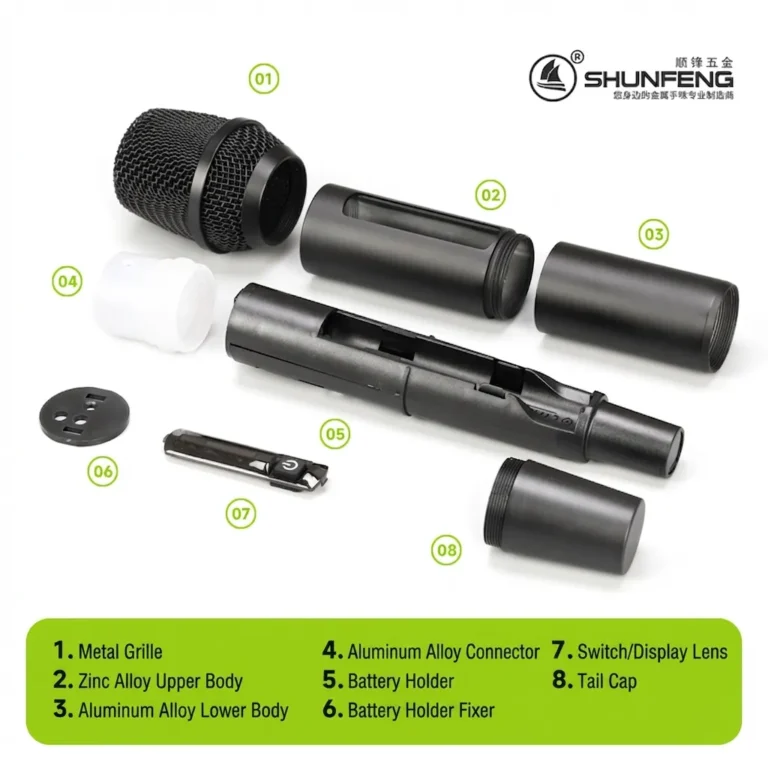 Illustration for SF-102 Microphone Body Kit