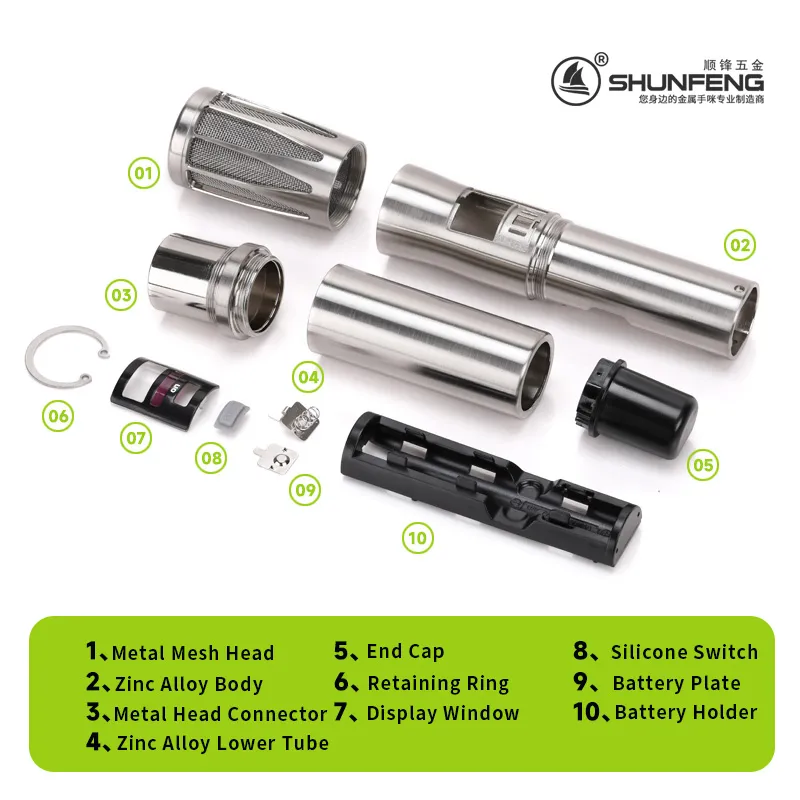 SF-XD2 Microphone Housing Product Exploded View